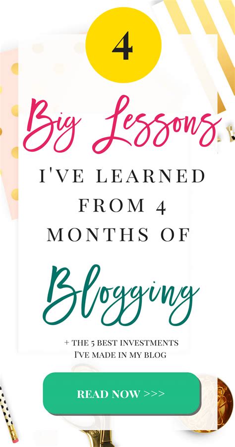 4 big lessons i ve learned from 4 months of blogging