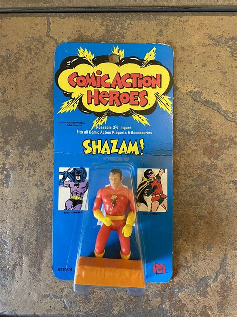1975 Mego Comic Action Heroes Shazam 375” Figure Ebay
