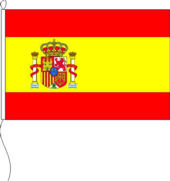 Links im gelben streifen ist das spanische wappen zu. Flagge Spanien mit Wappen 100 x 150 cm Marinflag | Maris ...