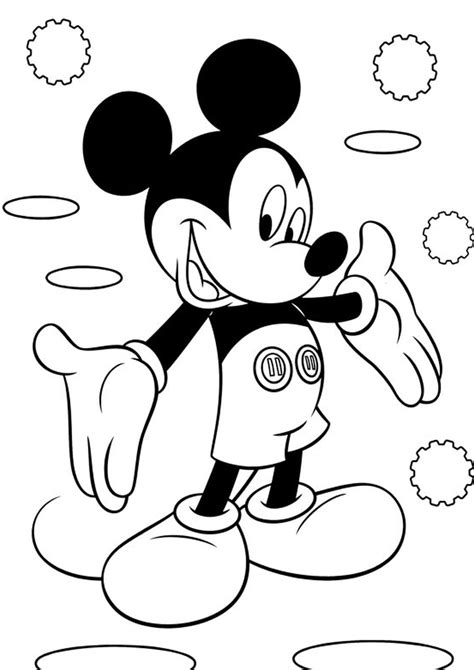Myszka Miki Disney Kolorowanki Do Druku