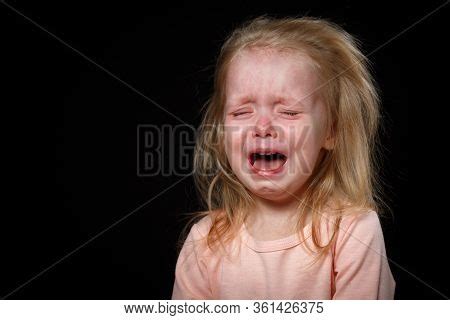 Babe Girl Crying Image Photo Free Trial Bigstock