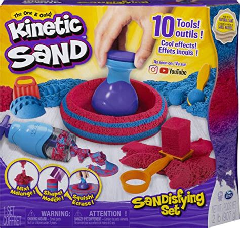 Kinetic Sand Sandisfying Set Includes 10 Tools And Molds — Deals From