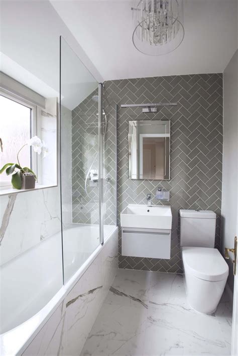 11 Small Bathroom Tile Ideas Thatll Liven Up Your Washroom In 2020