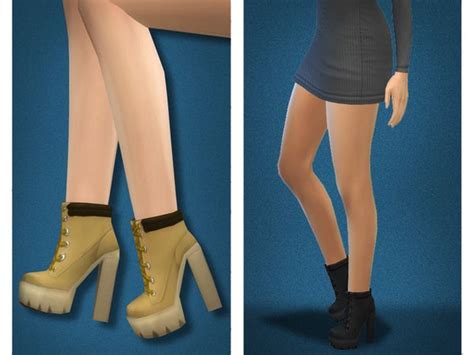 Trigger Boots By Sentate At Tsr Sims 4 Updates Sims 4 Sims 4 Cc