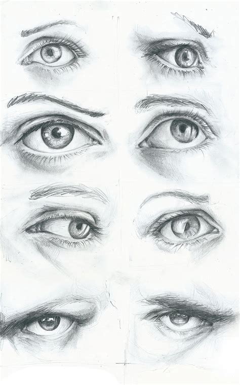 Eye Practice Eye Drawing Eye Drawing Tutorials Body Part Drawing