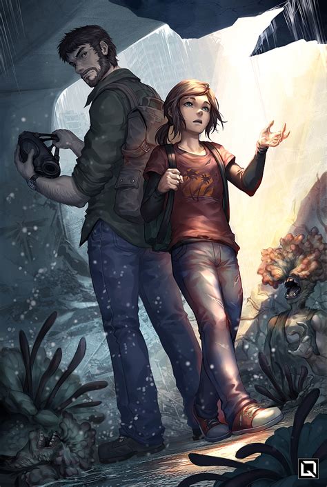 Joel And Ellie By Quirkilicious On Deviantart The Last Of Us Joel And Ellie The Last Of Us2