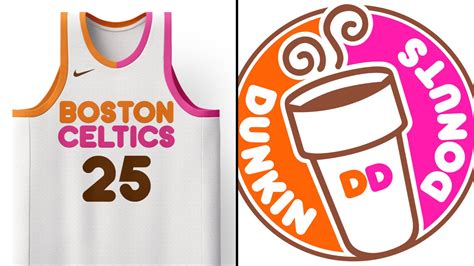 Incredible Fan Designs Dunkin Donuts Boston Celtics Jersey
