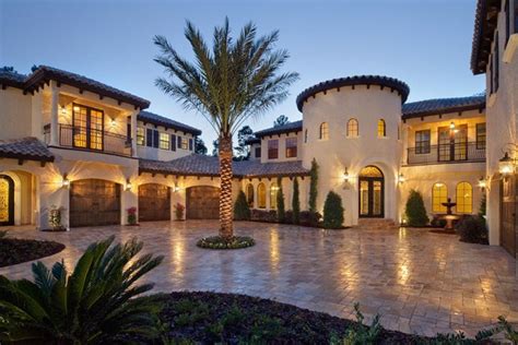 Mediterranean Mega Mansion Luxury Dream Estate For Sale In Fl