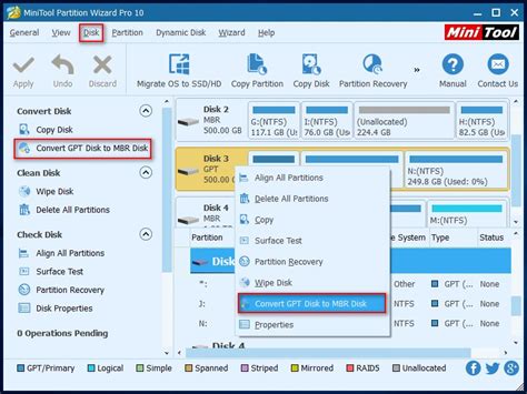 N to perform the conversion. How to Convert GPT Disk to MBR Disk