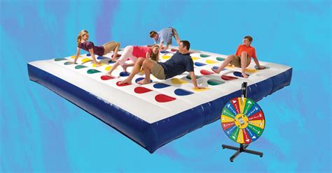 This Giant Inflatable Twister Board Is The Game Your Next Party Needs