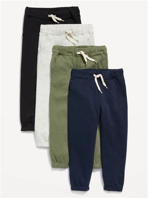 Unisex Sweatpants 4 Pack For Toddler Old Navy