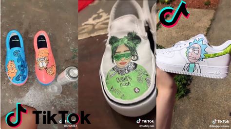 Tiktok Painting Shoes Compilation 2019 3 Youtube