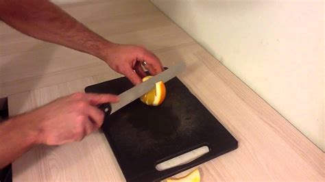 Peler Une Orange à Vif Eplucher Des Fruits Youtube