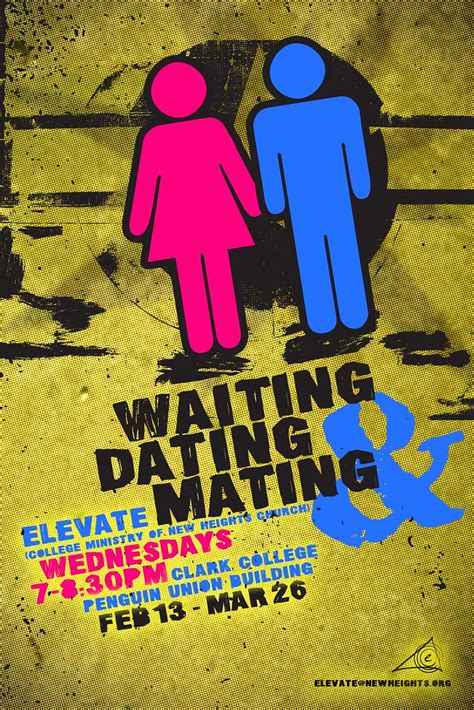 Waiting Dating And Mating College Series Poster A Poster A Flickr