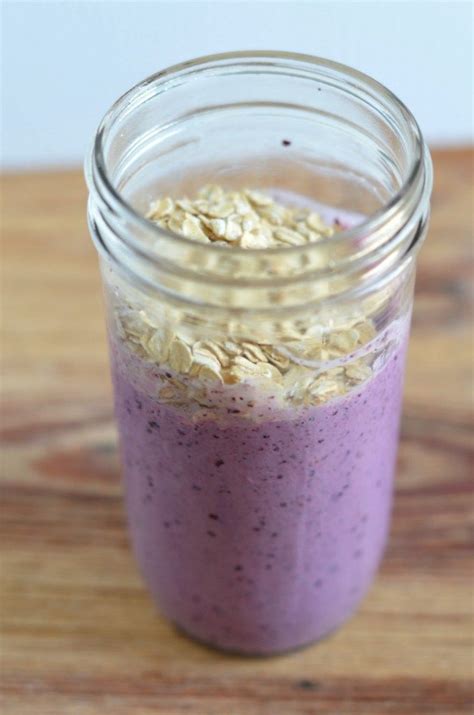 blueberry banana oatmeal smoothie recept