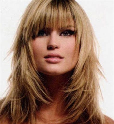 28 Bangs Hairstyle For Square Face Hairstyle Catalog