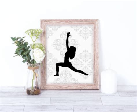 Yoga Wall Art Yoga Wall Prints Printable Yoga Art Yoga Etsy