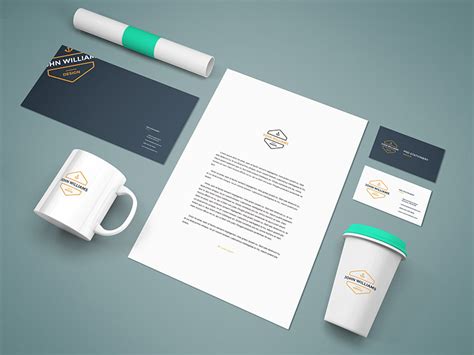 Download Freebie - Branding Stationery Mockup by GraphBerry on DeviantArt