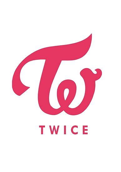 Tzuyu, jungyeon, jihyo, sana, chaeyoung, momo, dahyun, nayeon. Twice Logos