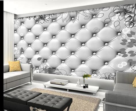 Grey Patterned Wallpaperwallpaperwallinterior Designliving Room