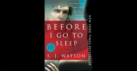 Before I Go To Sleep By S J Watson On Ibooks