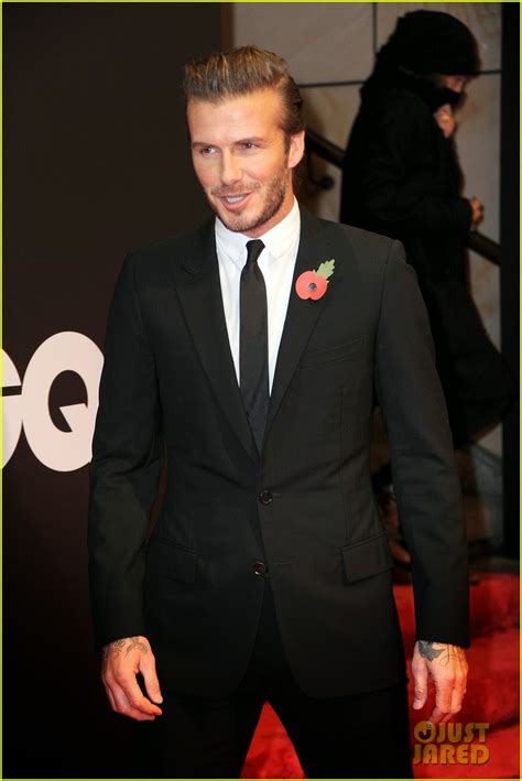 Celeb Diary David Beckham 2013 Gq Men Of The Year Awards