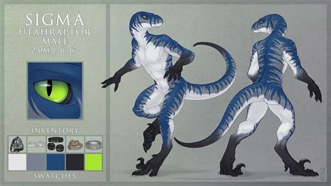 Sigma Reference Sheet By RestrainedRaptor On DeviantArt In Fantasy Character Design