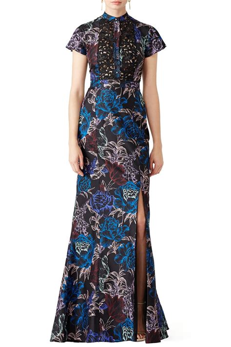 Rent Wisp Floral Chiffon Dress By Emanuel Ungaro For 330 Only At Rent
