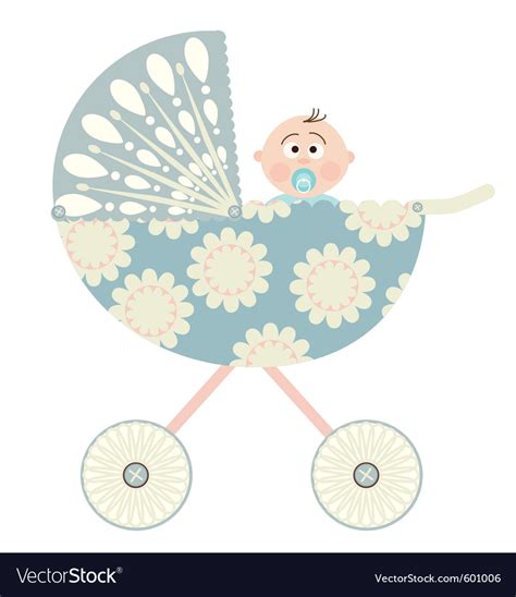 Download Baby pram Royalty Free Vector Image - VectorStock