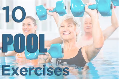 10 Exercises To Do In The Pool Instructions Videos