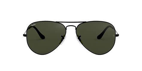 Ray Ban Rb3025 Aviator Classic 58 Green And Black Sunglasses Sunglass Hut Canada