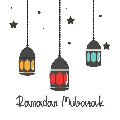 Ied Mubarak Greeting Vector Design Images Ramadan Mubarak Lantern