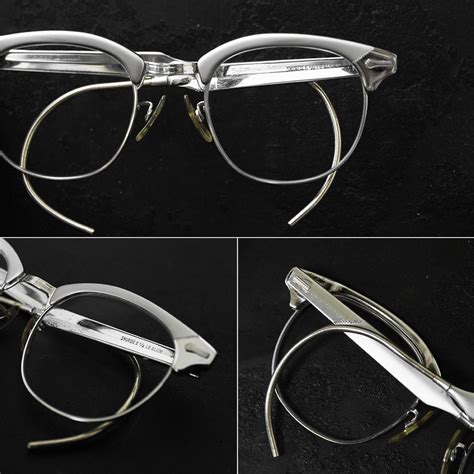 Vintage 1960s Shuron Lo Alum Metal Frame Eyeglasses 12kgf ｜ ヴィンテージ眼鏡 American Classics
