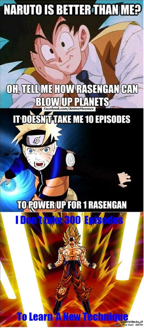 Las Mejores 101 Memes De Goku Vs Naruto Jorgeleonmx