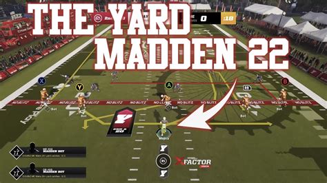 Probando The Yard Gameplay Madden 22 EspaÑol Youtube