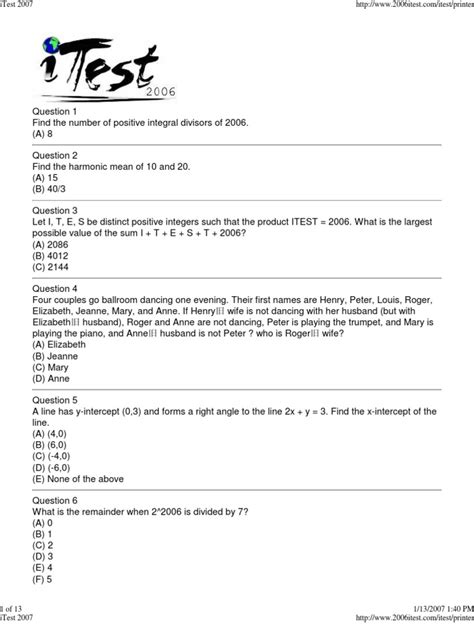 Marlins test, ces test 6.0.0 , sets plus, itest wallem, colreg ror, marpol, ask(assessment of seafarer knowledge), voa ( videotel test), learnmarine, v.ships learning. 2006 iTest Test Questions | Triangle | Numbers