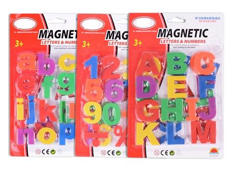 Magnetic Alphabet Number Fridge Magnet