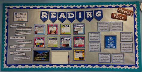 My Guided Reading Display Group Meeting Place Ks2 Year 6 Reading