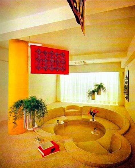 We Could All Use A Good Conversation Pit Right About Now Funky Home