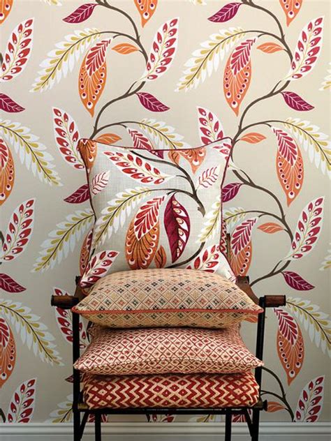 Modern Wallpaper Patterns And Interior Colors From British Designers