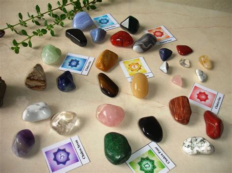 Chakra Healing Balancing Tumbled Stones Crystal Using Reiki Etsy