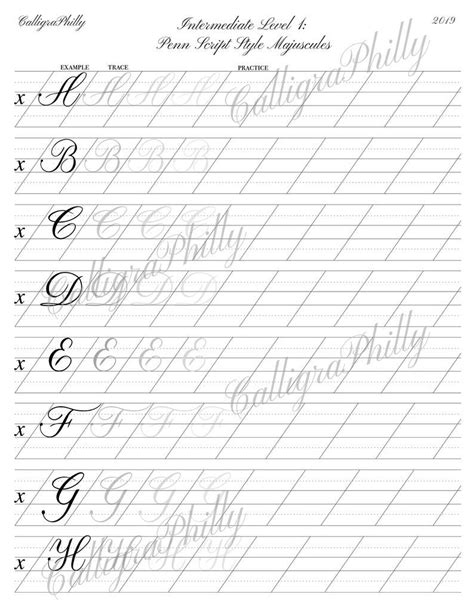 Printable Copperplate Practice Sheets Pdf Printable Word Searches