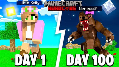 I Survived 100 Days As A Werewolf In Minecraft Heres What Happened Youtube