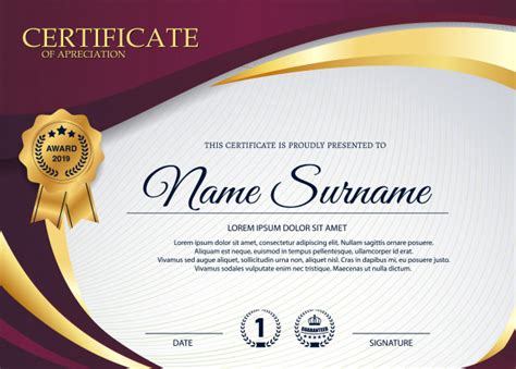 Certificate of recognition use free templates by awardbox. Creative certificate of appreciation award template | Premium Vector