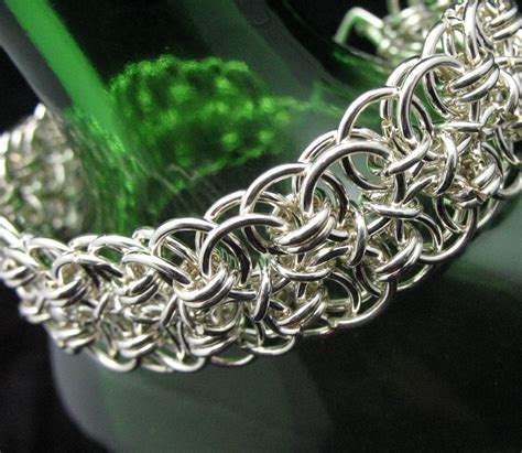 Chainmaille By Mboi Helm Chainmaille Pattern Chain Maille Jewelry