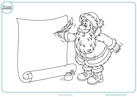 Dibujos de Papa Noel para Colorear - Santa para Pintar