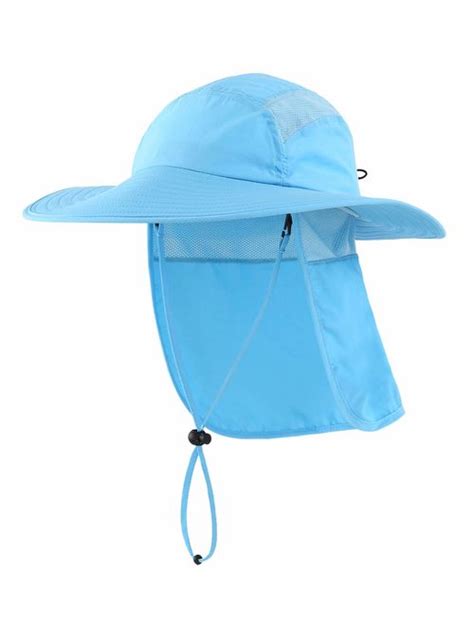 Buy Home Prefer Mens Upf 50 Sun Protection Cap Wide Brim Fishing Hat