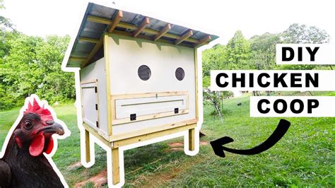 Diy Chicken Coop For Chickens How To Build Youtube