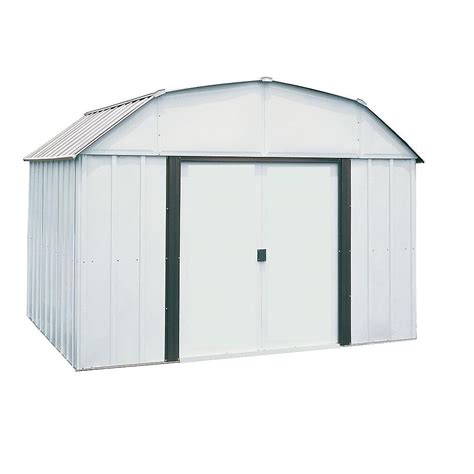 We offer free 25 miles on all sheds and back our sheds with 5 year shed warranty. Arrow Lexington 10 ft. x 8 ft. Steel Storage Shed | The ...