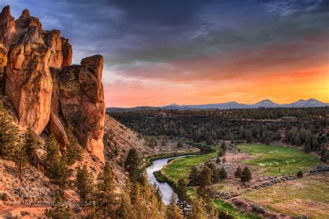 Photograph Sunset At Smith Rock State Park By David Gn On 500px